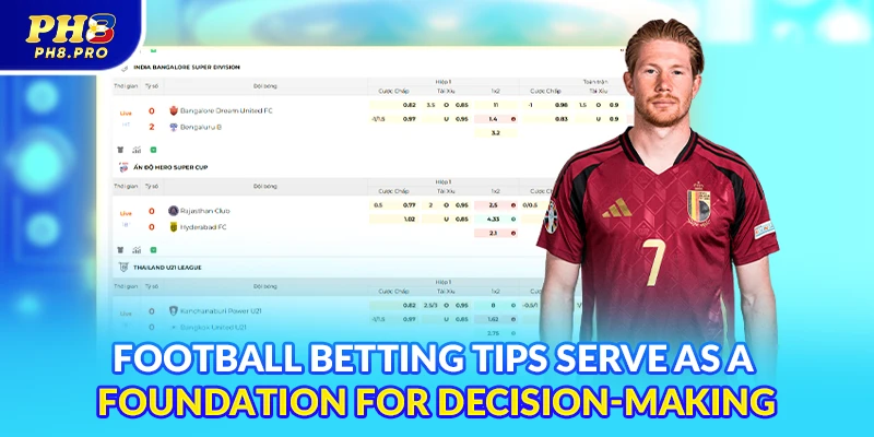 Football betting tips serve as a foundation for decision‑making
