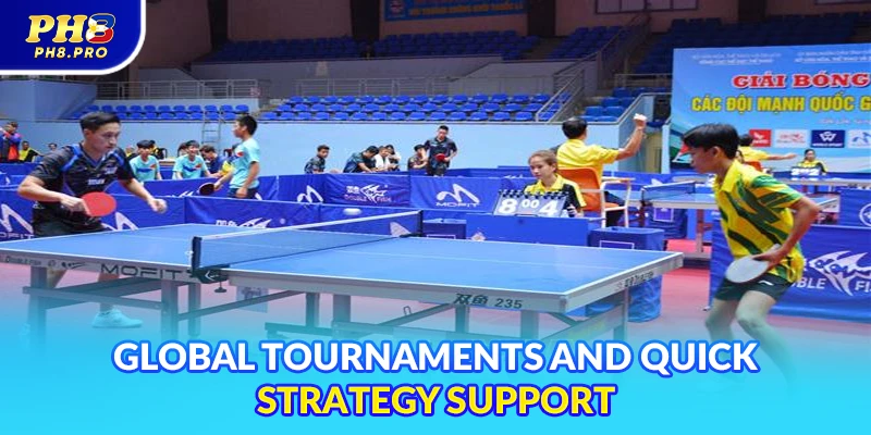 Global Tournaments and Quick Strategy Support
