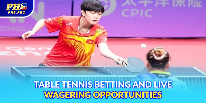 Table tennis betting